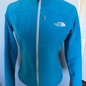 The North Face Women's Softshell Jacket Apex Bionic Blue Jacket Size S/P